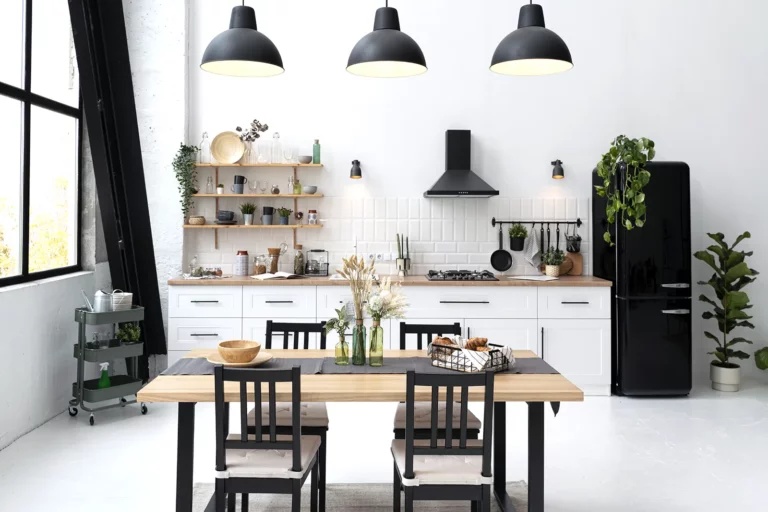 kitchen after major renovation in modern style