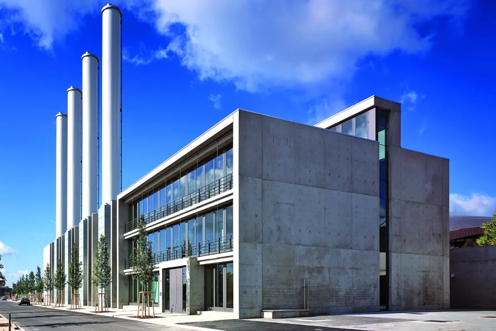 architectural design of industrial building